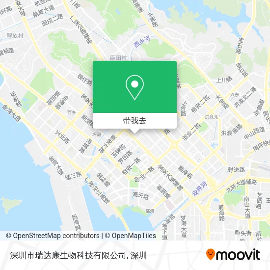 深圳市瑞达康生物科技有限公司地图