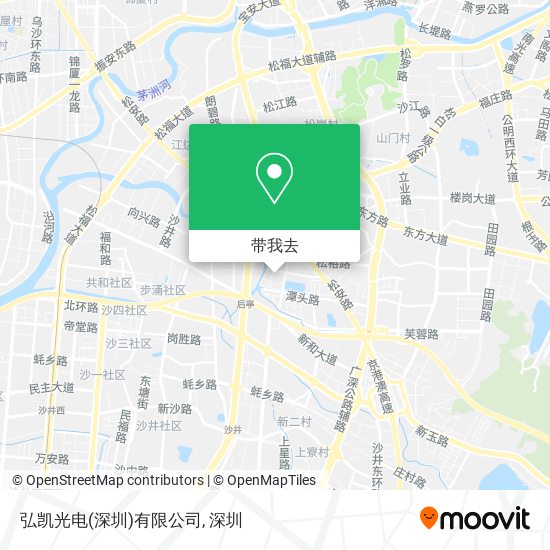 弘凯光电(深圳)有限公司地图