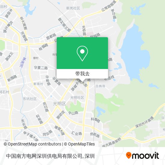中国南方电网深圳供电局有限公司地图