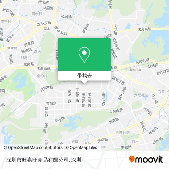 深圳市旺嘉旺食品有限公司地图