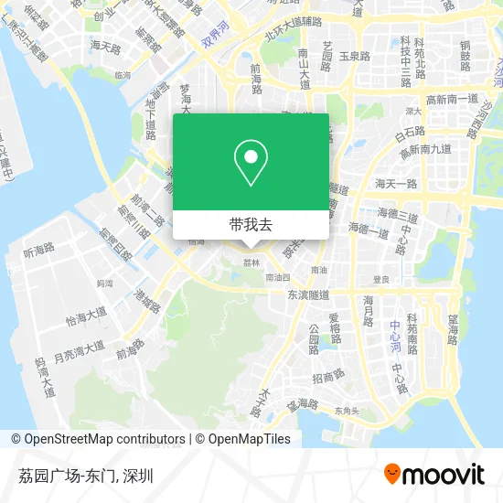 荔园广场-东门地图