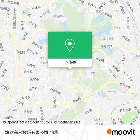 凯达高科数码有限公司地图
