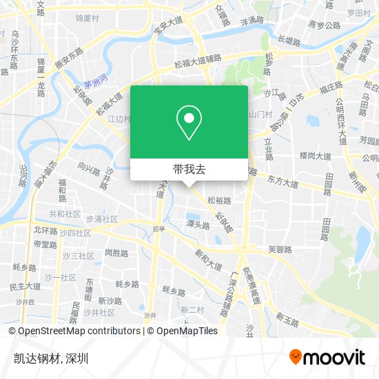 凯达钢材地图