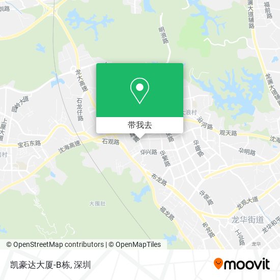 凯豪达大厦-B栋地图