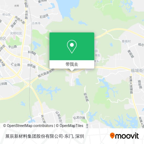 展辰新材料集团股份有限公司-东门地图