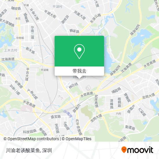 川渝老谈酸菜鱼地图