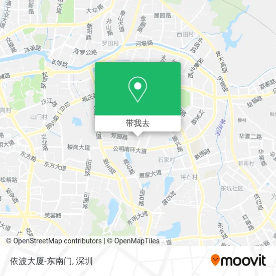 依波大厦-东南门地图