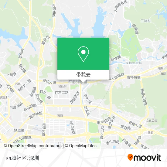 丽城社区地图