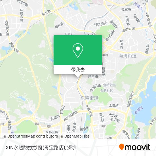 XIN永超防蚊纱窗(粤宝路店)地图