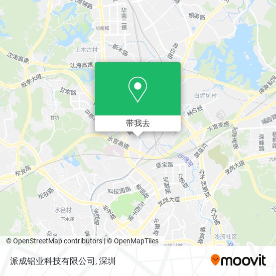 派成铝业科技有限公司地图
