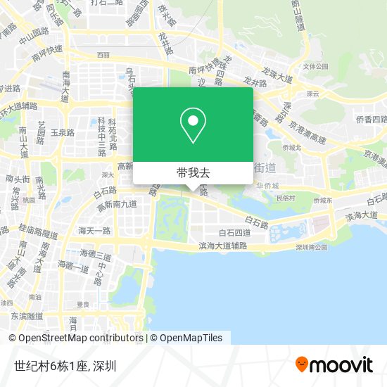 世纪村6栋1座地图