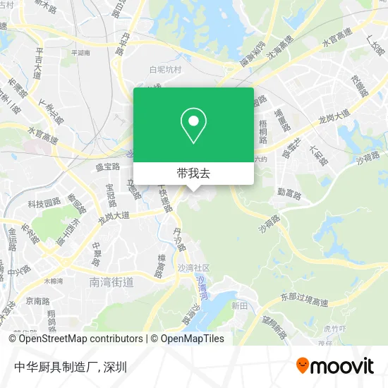 中华厨具制造厂地图