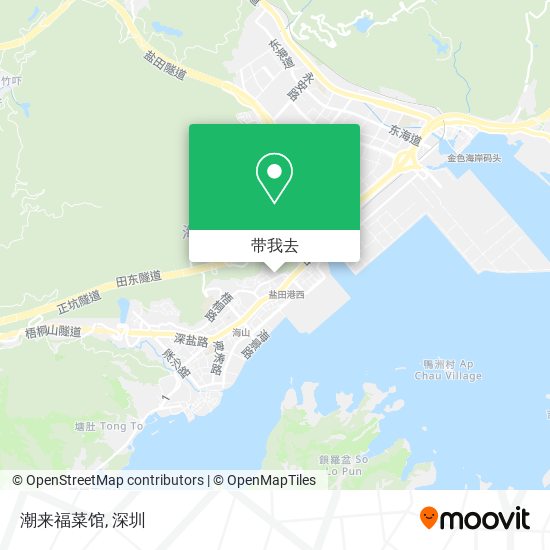 潮来福菜馆地图