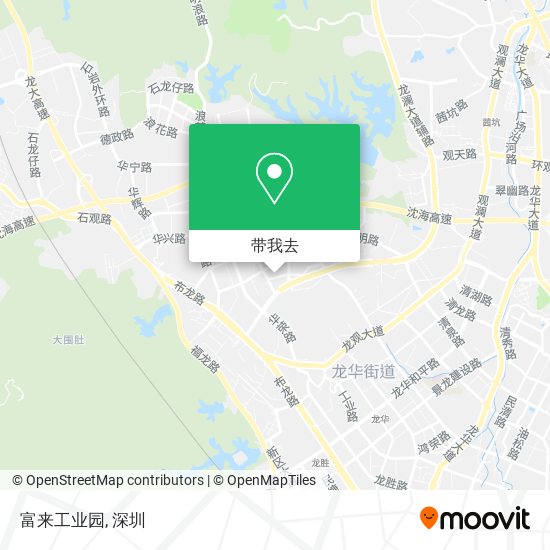 富来工业园地图