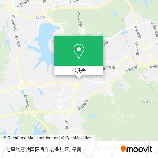 七星智慧城国际青年创业社区地图