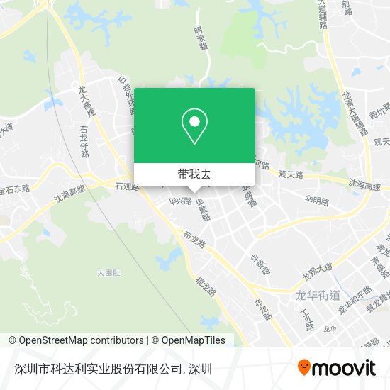 深圳市科达利实业股份有限公司地图