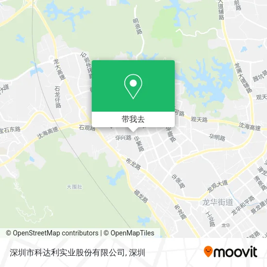 深圳市科达利实业股份有限公司地图