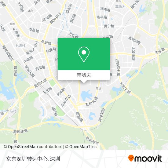 京东深圳转运中心地图