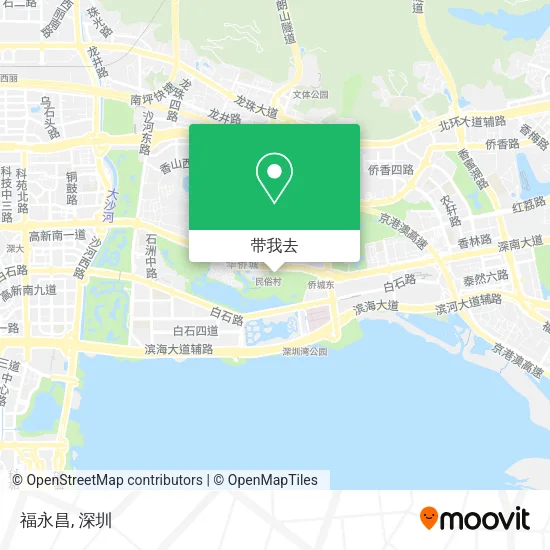 福永昌地图