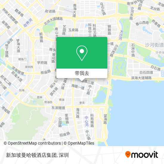 新加坡曼哈顿酒店集团地图