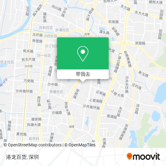 港龙百货地图