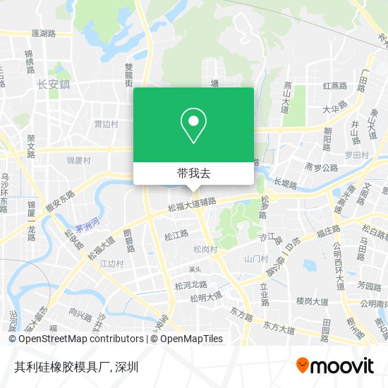 其利硅橡胶模具厂地图