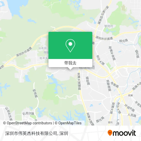 深圳市伟英杰科技有限公司地图