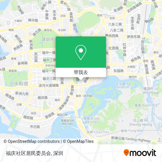 福庆社区居民委员会地图