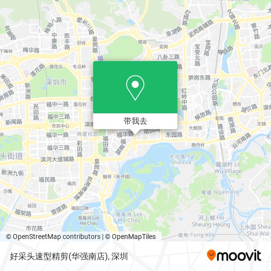 好采头速型精剪(华强南店)地图