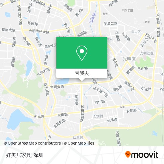好美居家具地图