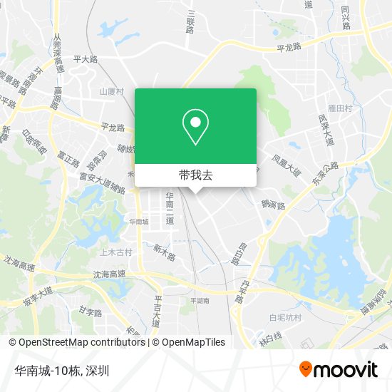 华南城-10栋地图