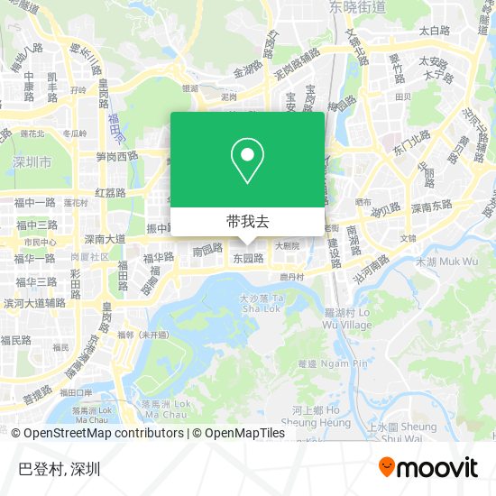 巴登村地图