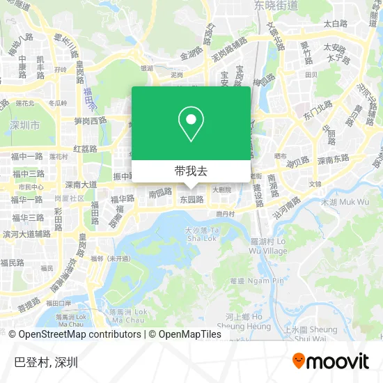 巴登村地图