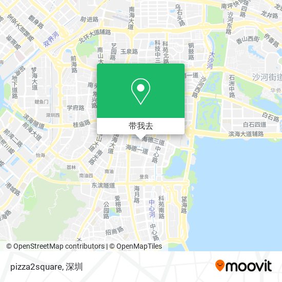 pizza2square地图