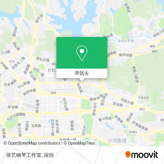 张艺钢琴工作室地图