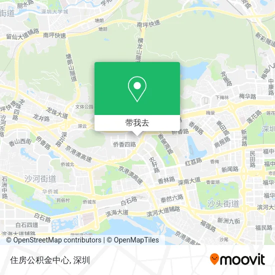 住房公积金中心地图
