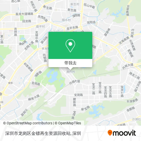 深圳市龙岗区金镖再生资源回收站地图