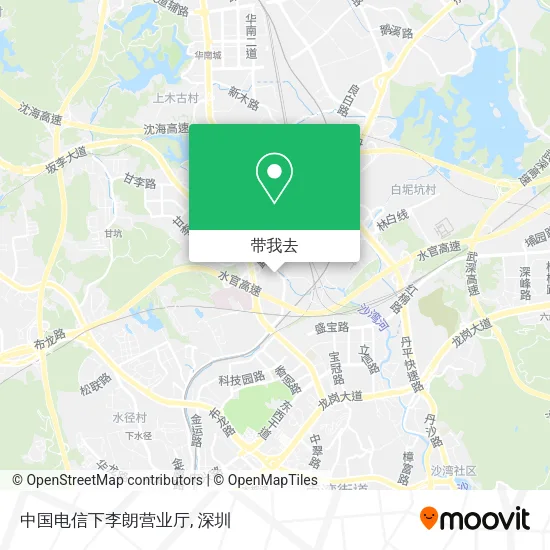 中国电信下李朗营业厅地图