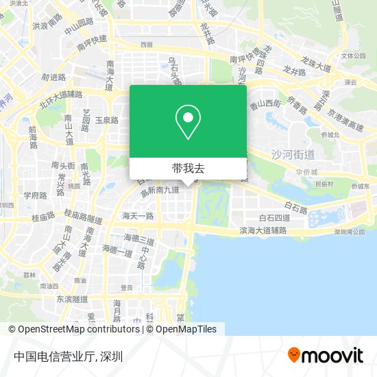 中国电信营业厅地图