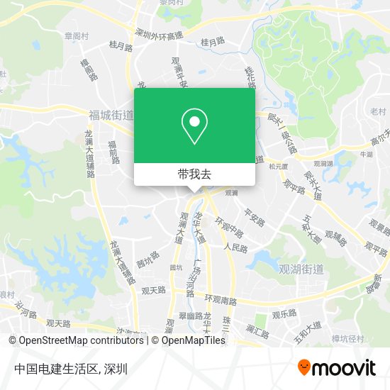 中国电建生活区地图