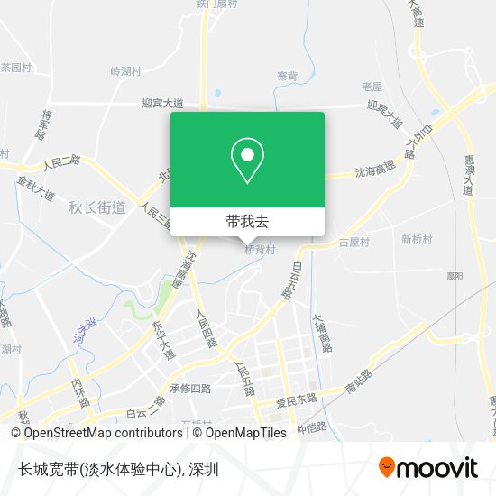长城宽带(淡水体验中心)地图