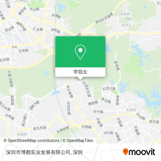 深圳市博都实业发展有限公司地图