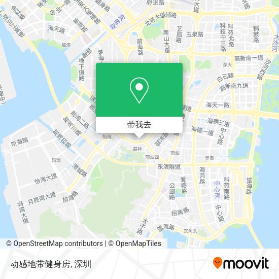 动感地带健身房地图