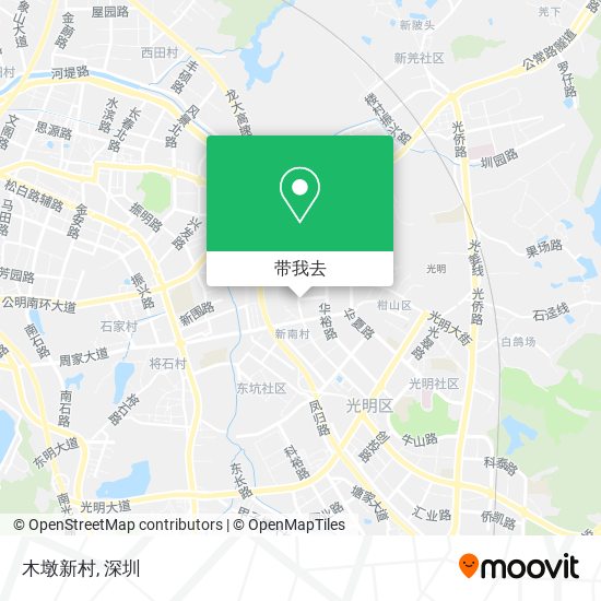 木墩新村地图