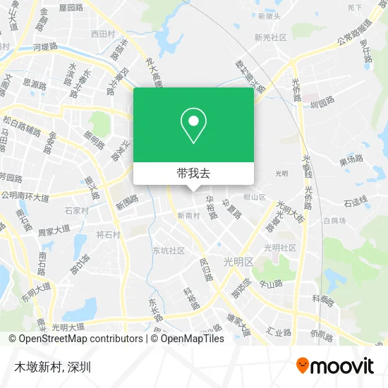 木墩新村地图