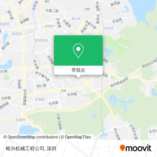 榕兴机械工程公司地图