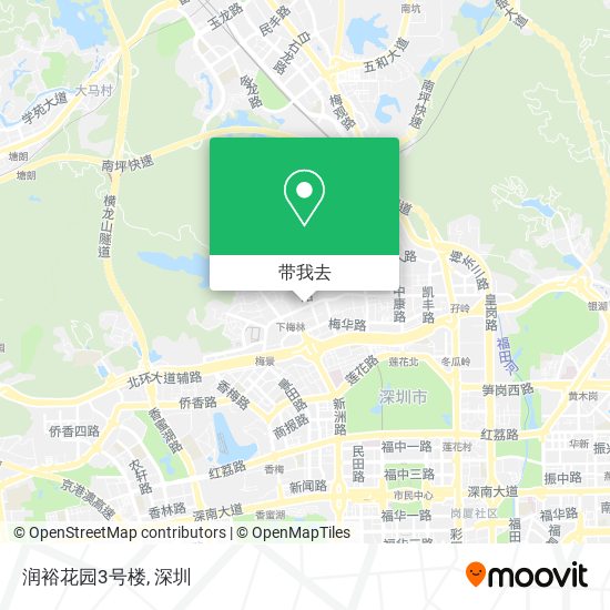 润裕花园3号楼地图