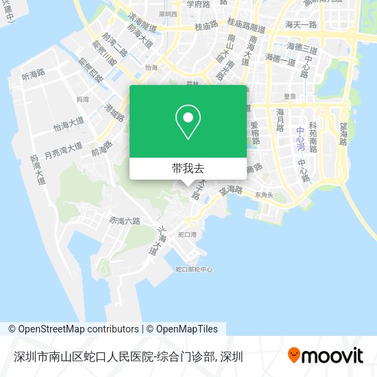 深圳市南山区蛇口人民医院-综合门诊部地图