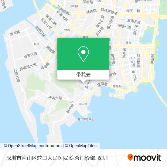 深圳市南山区蛇口人民医院-综合门诊部地图