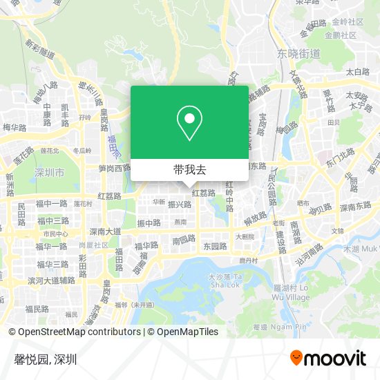 馨悦园地图